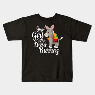 Donkey Woman and Girl Kids T-Shirt